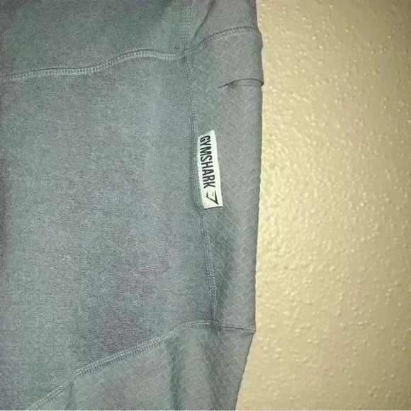 Gymshark True Texture Workout Leggings in Periwinkle Steel Blue Medium - Picture 7 of 7